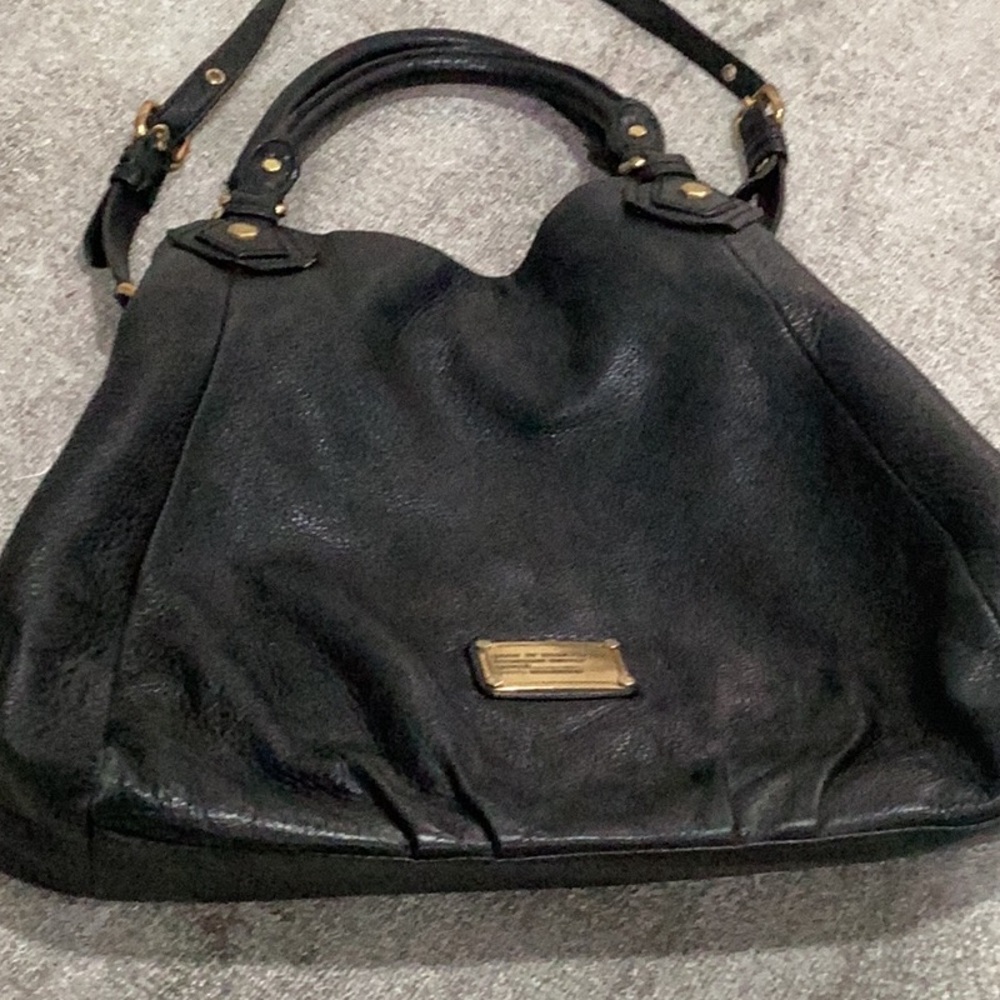 Marc Jacobs Black Leather Handbag